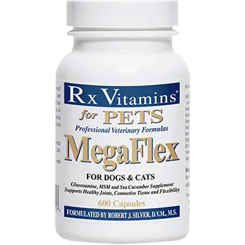 MegaFlex for Dogs and Cats 600 capsules by Rx Vitamins (for Pets)