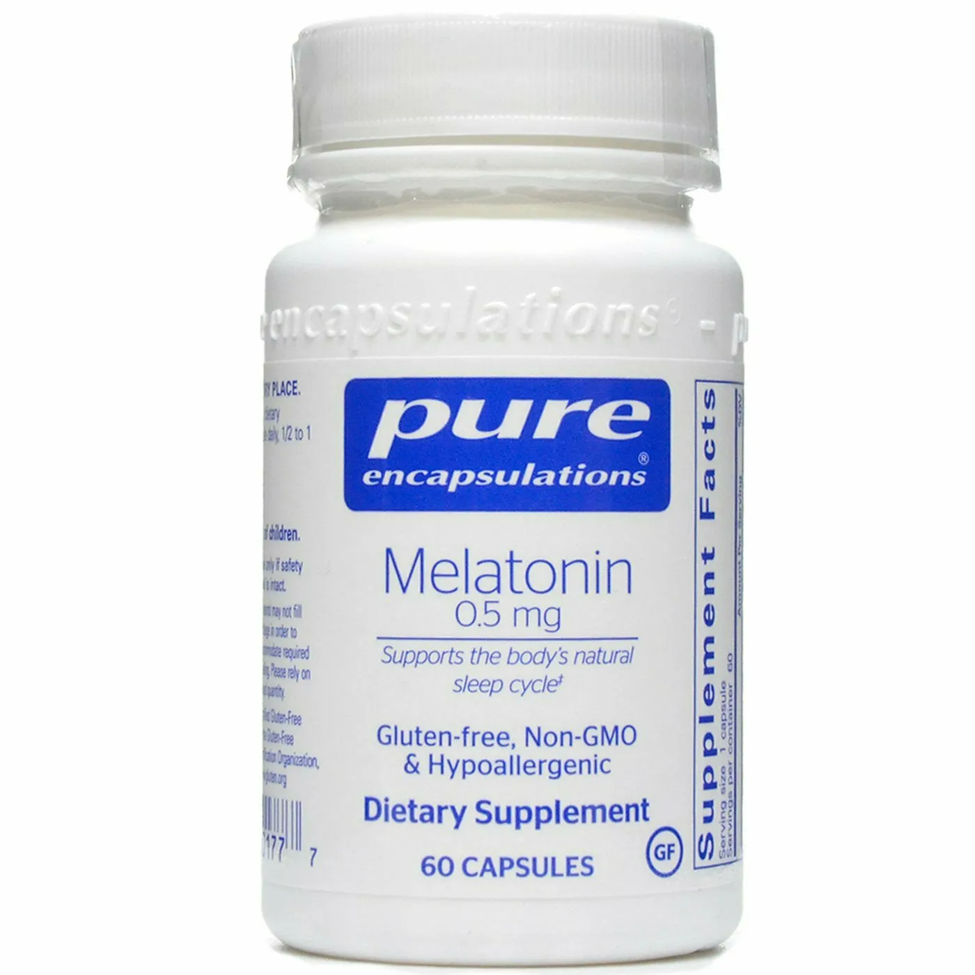 Melatonin 0.5 mg by Pure Encapsulations