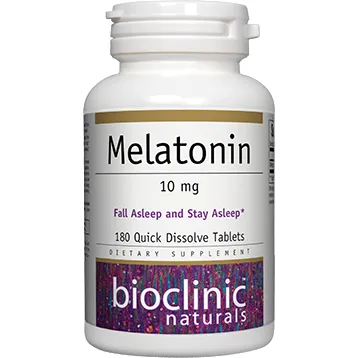 Melatonin 10mg 180 tabs By Bioclinic Naturals