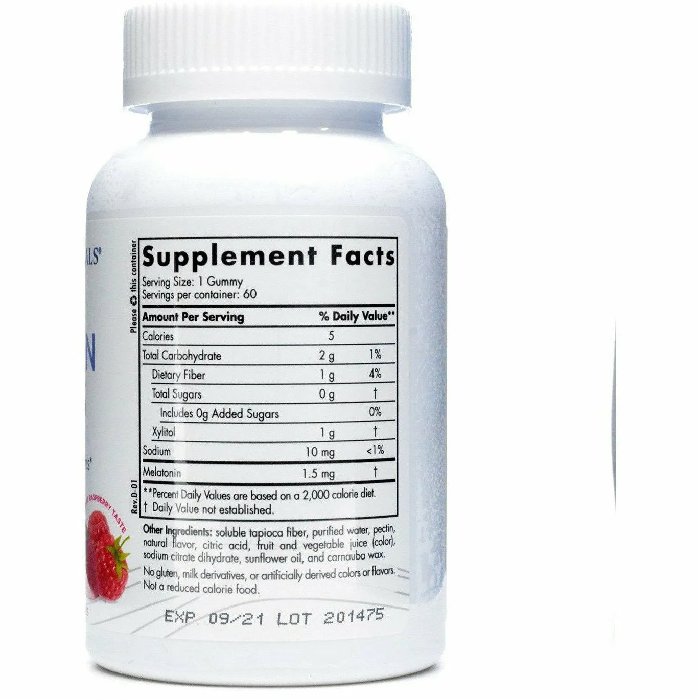 Melatonin 1.5 mg 60 Gummies by Nordic Naturals