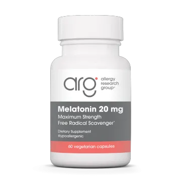 Melatonin 20 mg 60 vcaps by Allergy Research Group