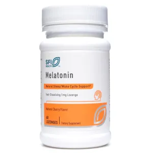 Melatonin Lozenge 1 mg 60 tabs By Klaire Labs/SFI Health