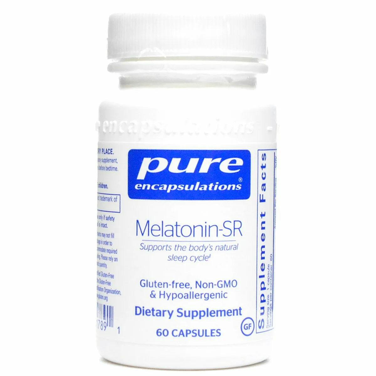Melatonin-SR 60 vegcaps by Pure Encapsulations