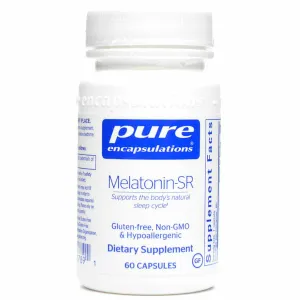 Melatonin-SR 60 vegcaps by Pure Encapsulations