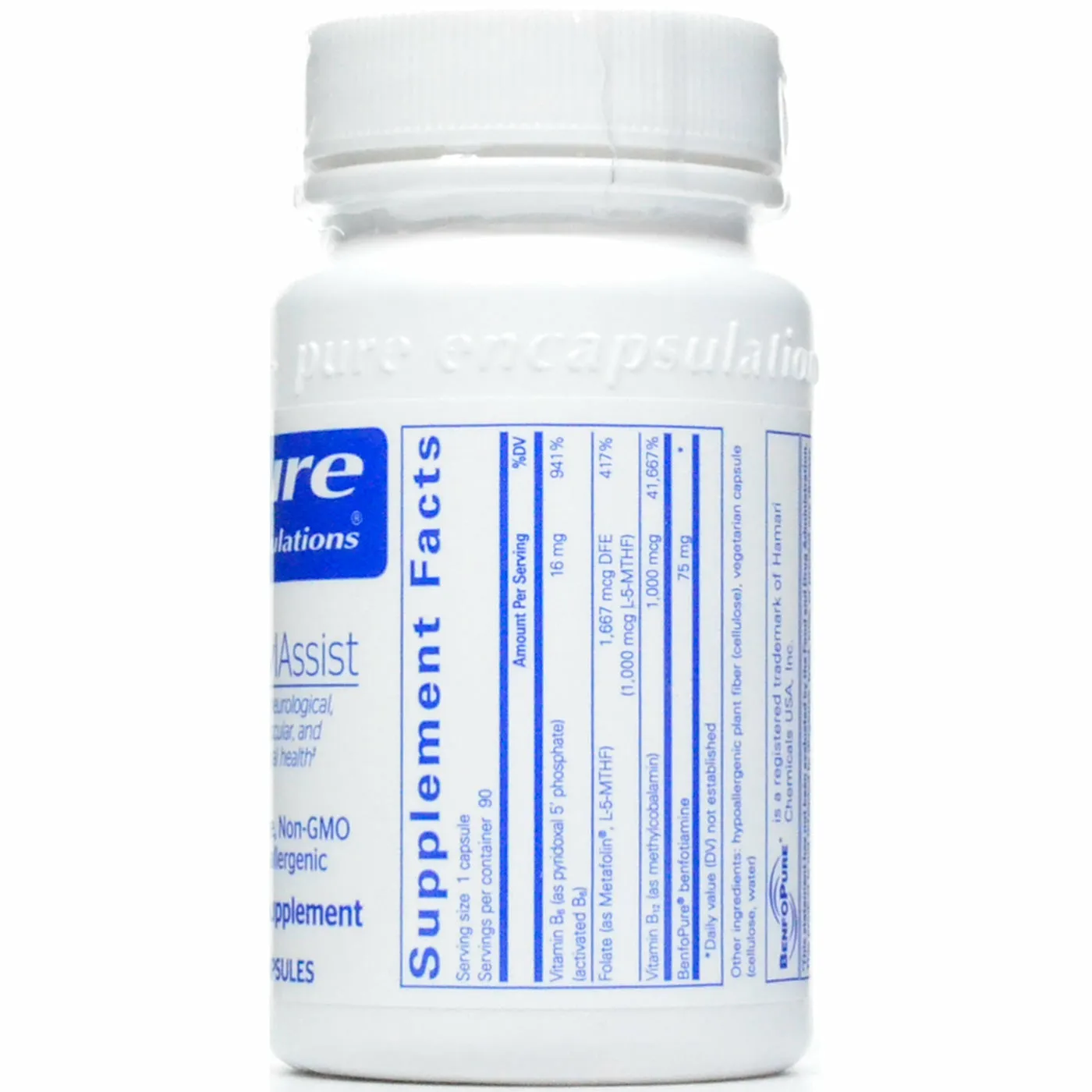 MethylAssist 90 caps by Pure Encapsulations