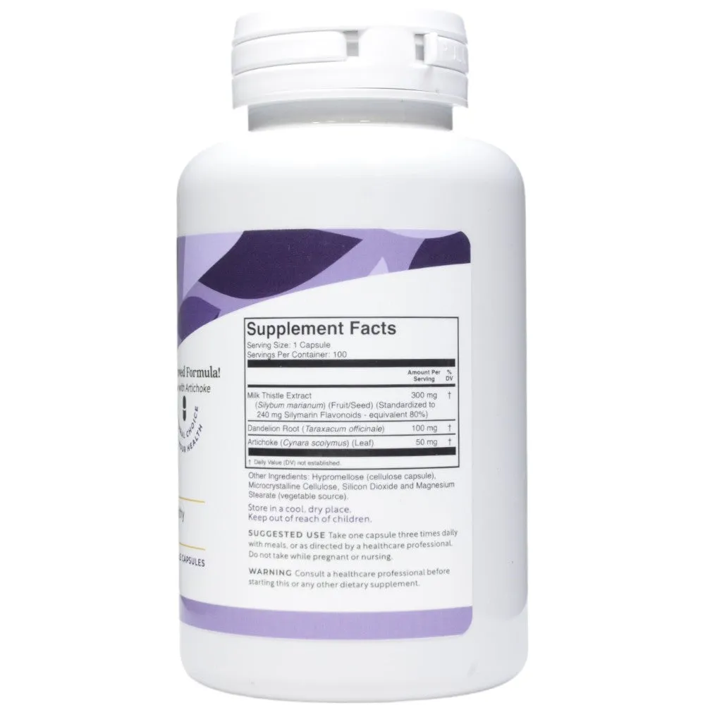 Milk Thistle & Dandelion 100 veg caps by BioActive Nutrients