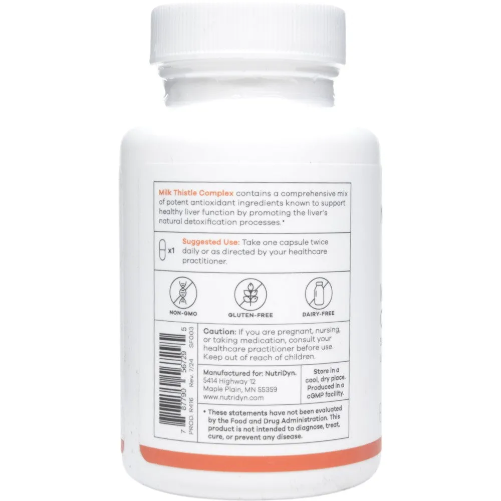 Milk Thistle Complex 60 caps by Nutri-Dyn