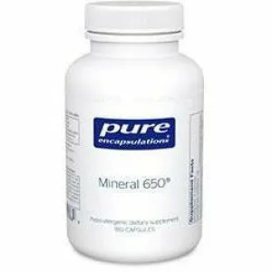 Mineral 650 180 vcaps by Pure Encapsulations