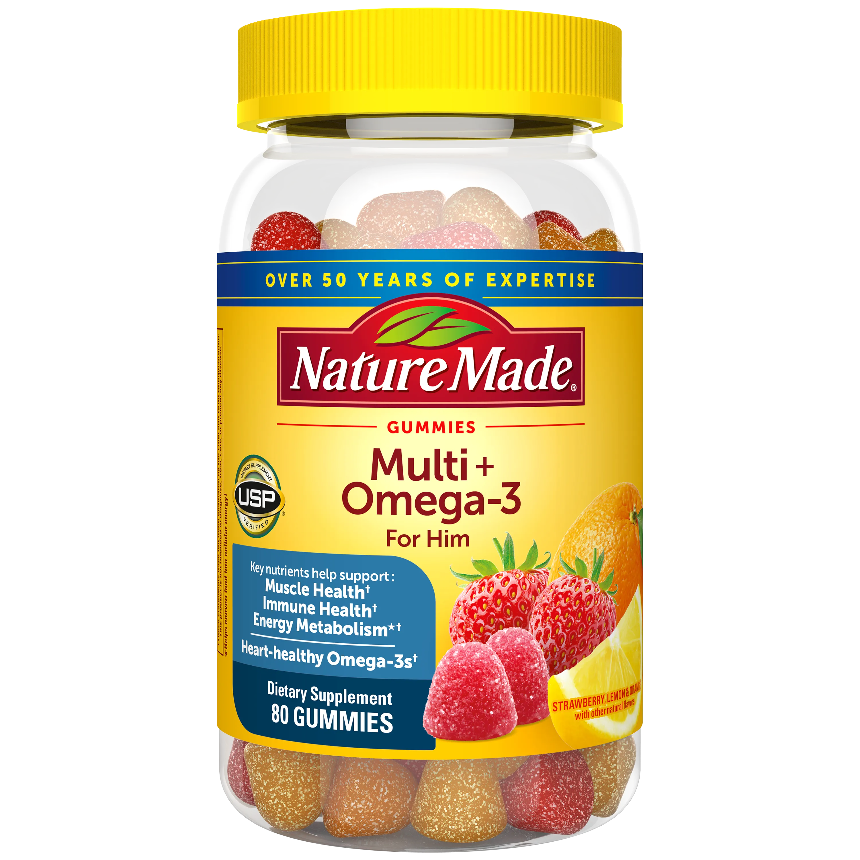 Multi   Omega-3 for Him Gummies