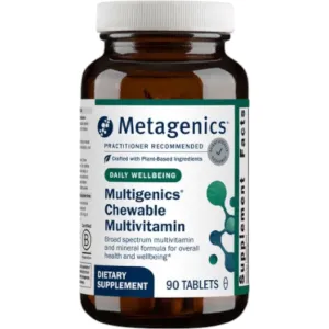 Multigenics Chewable Multivitamin 90 Tablets by Metagenics
