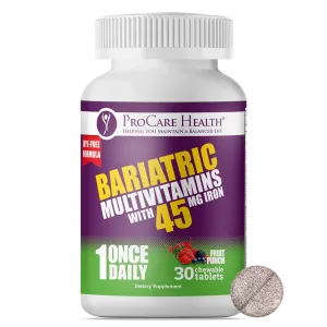 Multivitamin | 45mg Iron | Dye-Free Chewable | Fruit Punch