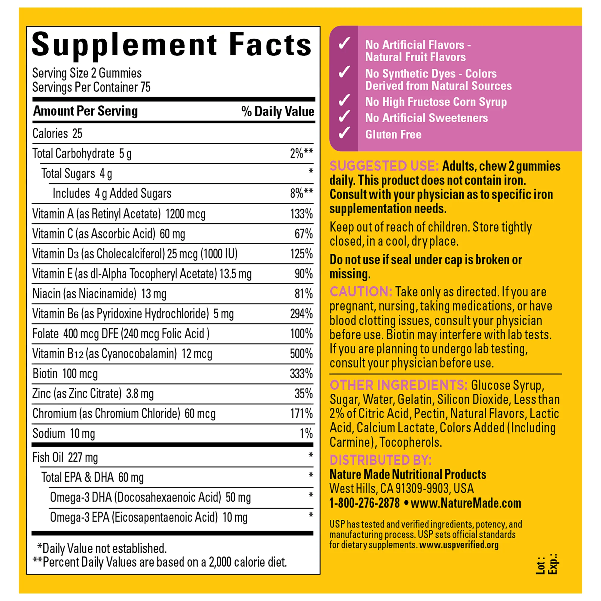 Multivitamin for Her   Omega-3 Gummies