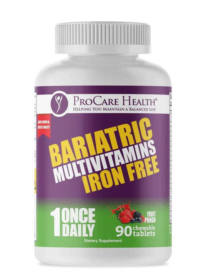 Multivitamin | Iron Free | Dye-Free Chewable | Fruit Punch