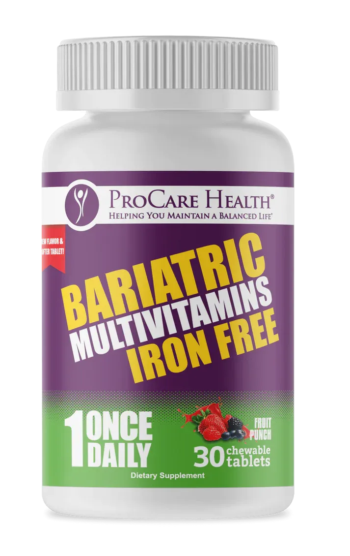 Multivitamin | Iron Free | Dye-Free Chewable | Fruit Punch