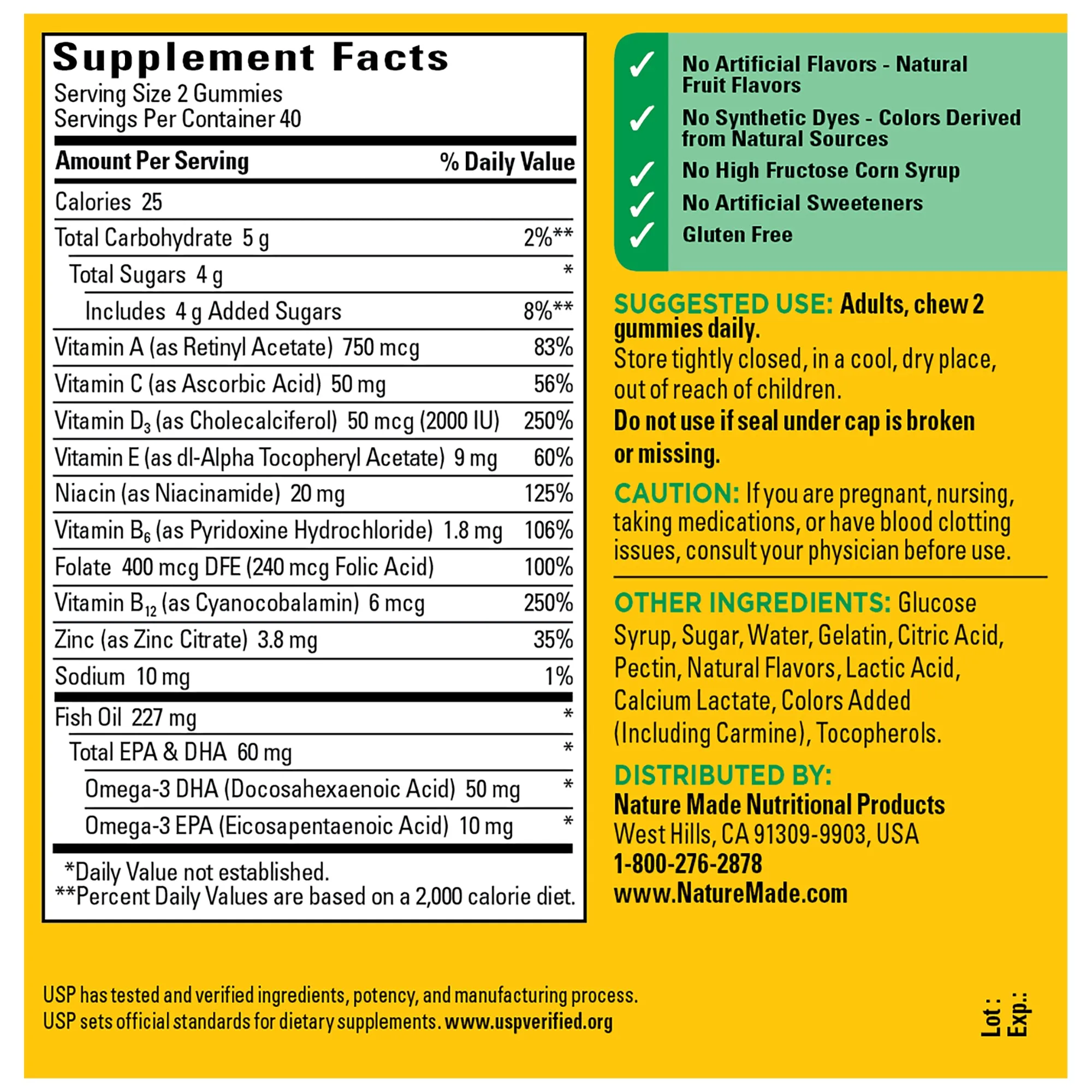 Multivitamin   Omega-3 Gummies