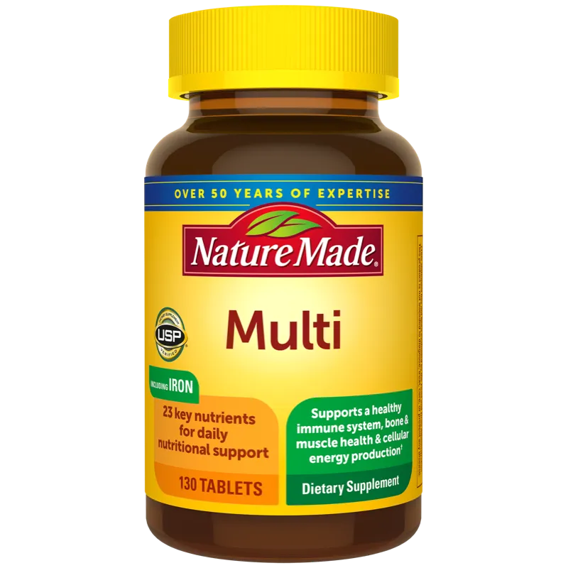 Multivitamin Tablets with Iron