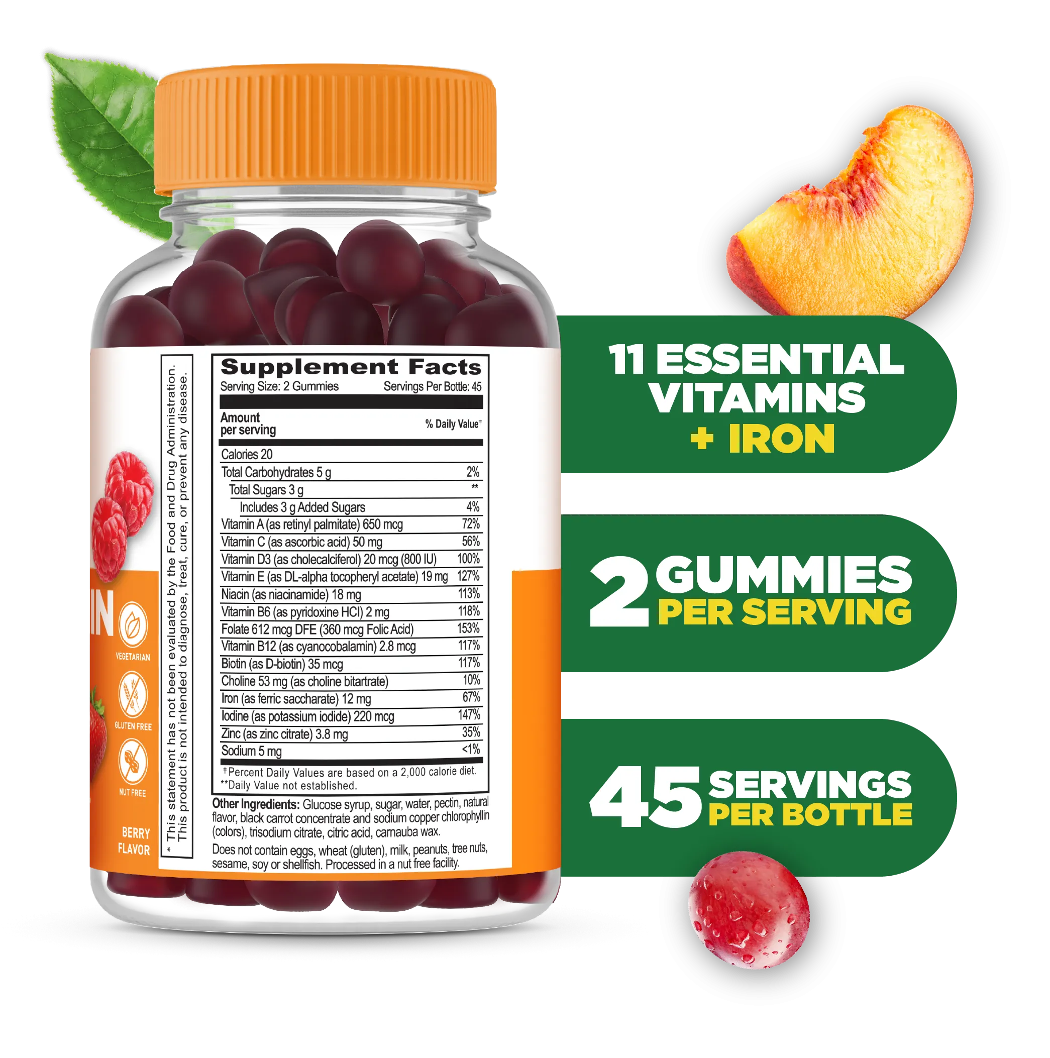 Multivitamin with Iron for Adult