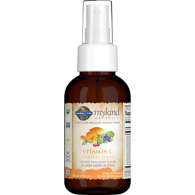 Mykind Organics Vitamin C Orange-Tang 2 oz by Garden Of Life