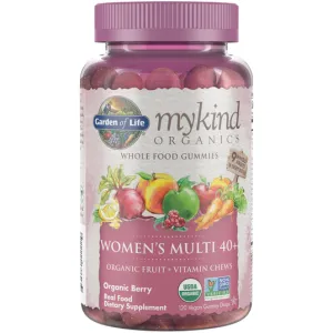 Mykind Womens 40  Multi-Berry 120 Gummy by Garden of Life