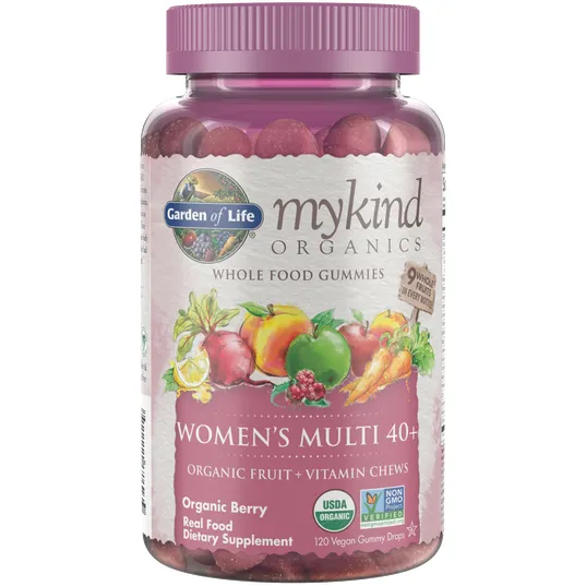 Mykind Womens 40  Multi-Berry 120 Gummy by Garden of Life