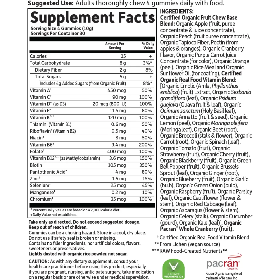 Mykind Womens Multivitamin-Berry 120 Gummy by Garden Of Life