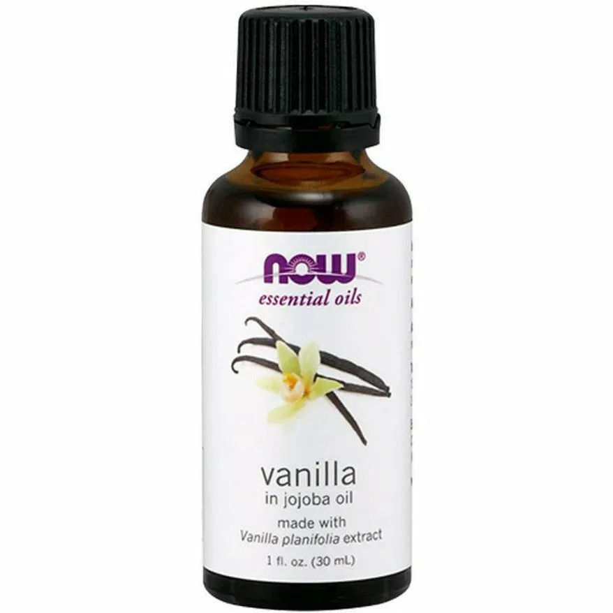Natural Vanilla in Jojoba Oil 1 oz by NOW