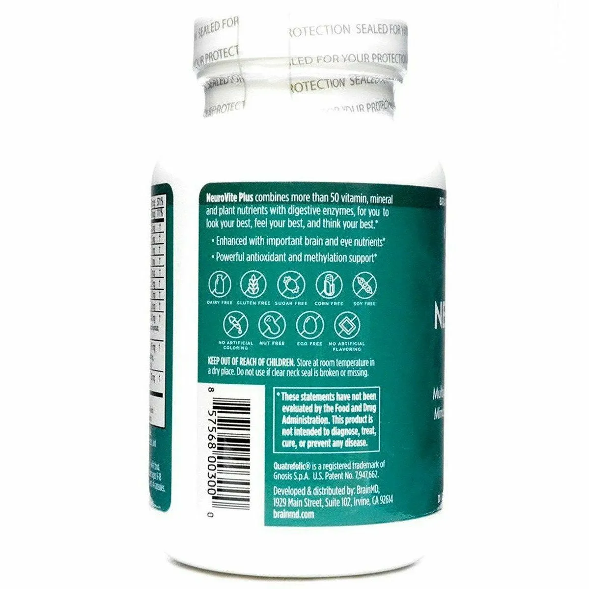 NeuroVite Plus 120 caps by BrainMD