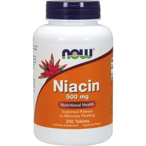 Niacin 500 mg 250 tabs by NOW