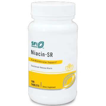 Niacin-SR 500 mg 100 tabs By Klaire Labs/SFI Health