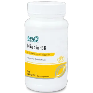 Niacin-SR 500 mg 100 tabs By Klaire Labs/SFI Health