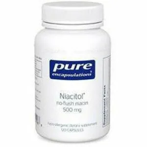 Niacitol 500 mg 120 vcaps by Pure Encapsulations