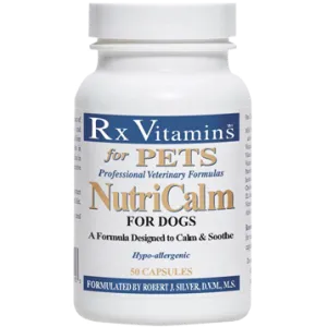 NutriCalm Dogs 50 caps by Rx Vitamins (for Pets)
