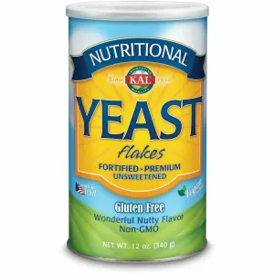 Nutritional Yeast Flakes 12 oz by KAL