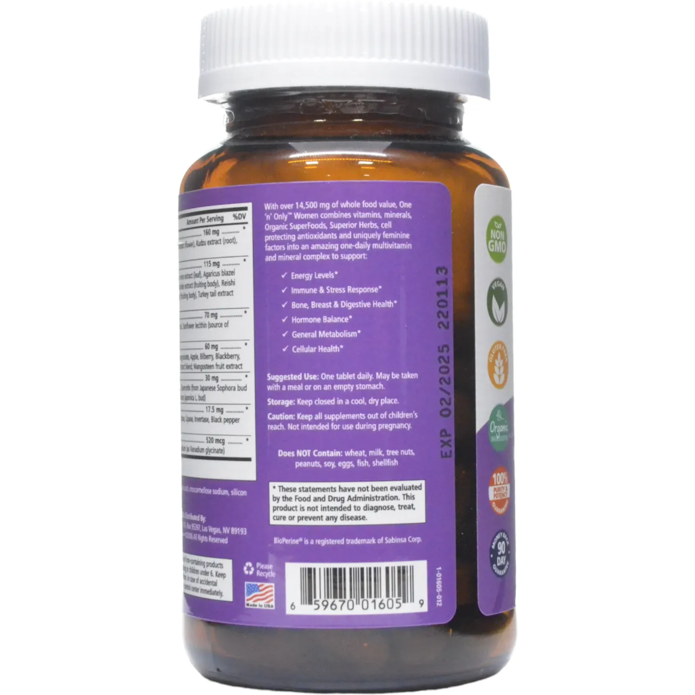 One 'n' Only Women One a Day Multivitamin by Pure Essence