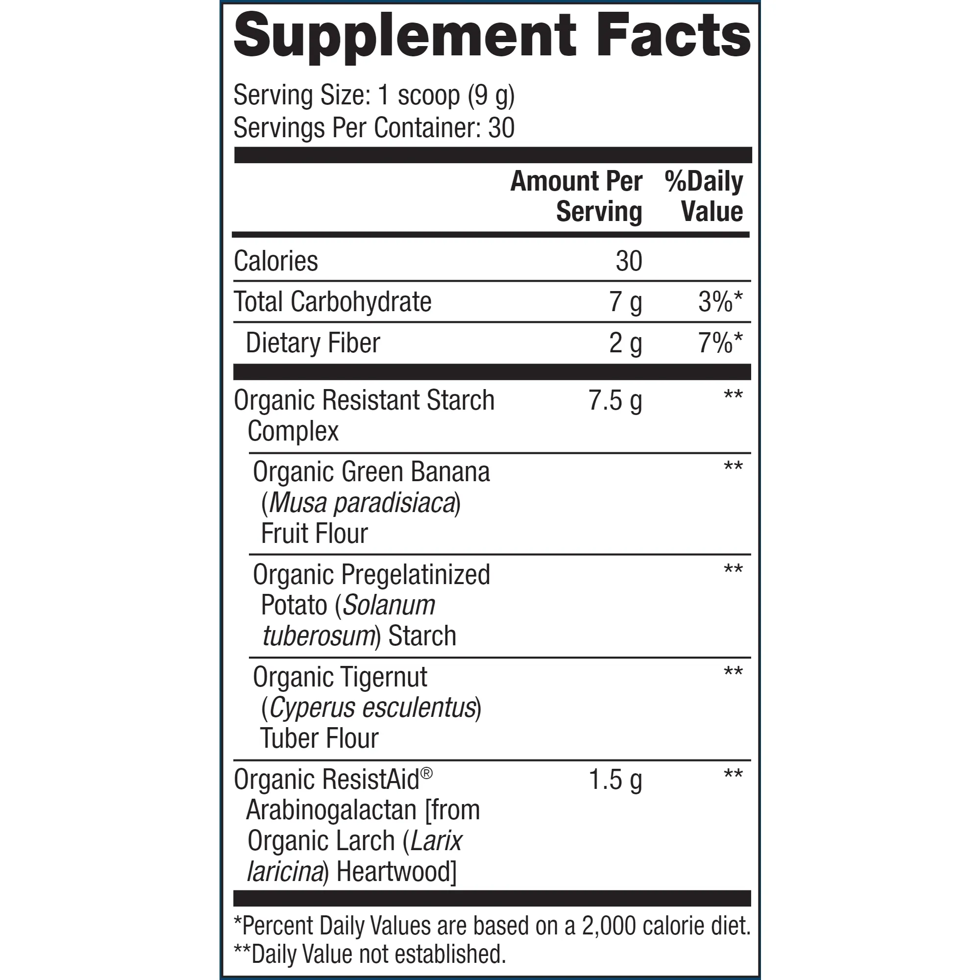 Organic Resistant Starch Complex 9.52 oz by Dr. Mercola