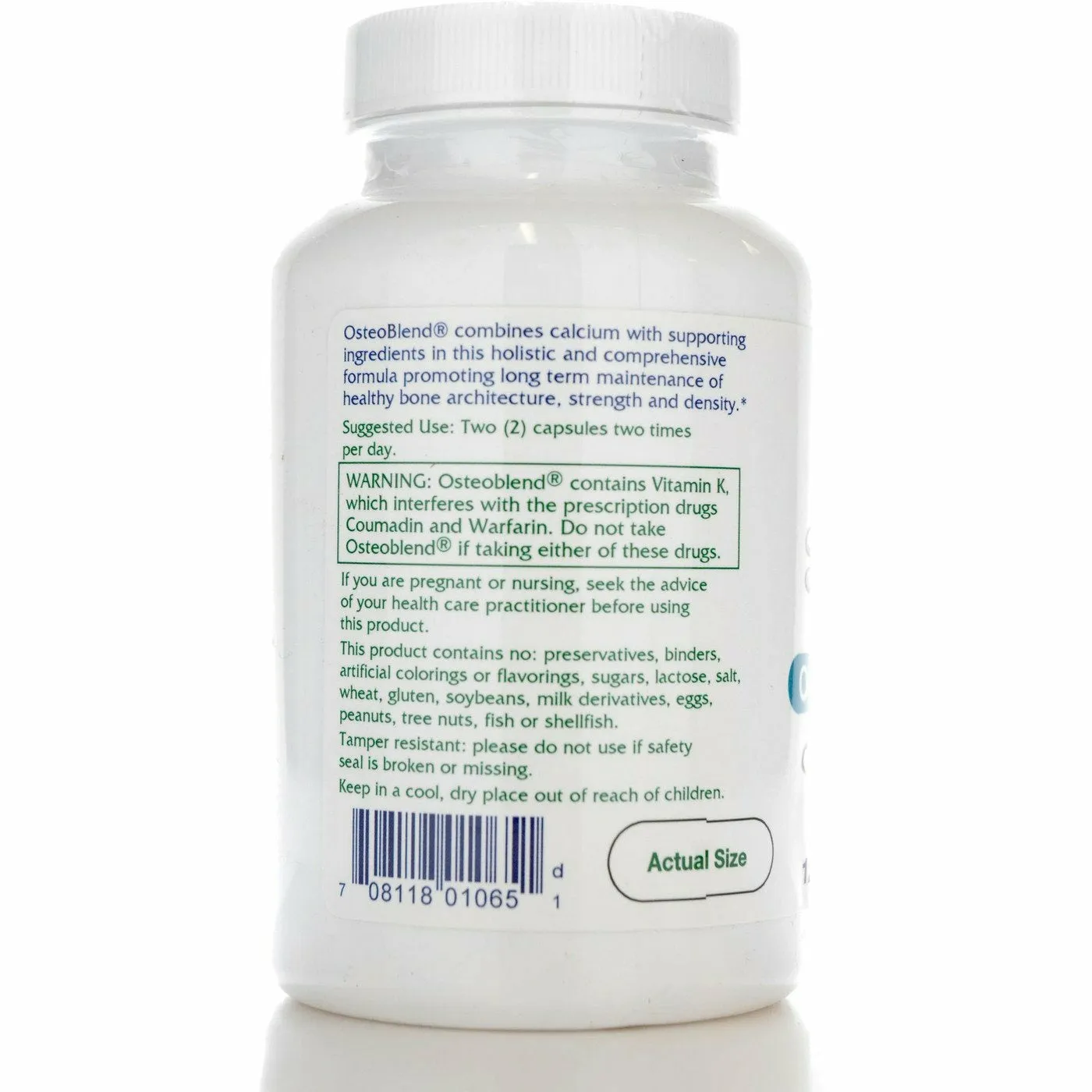 OsteoBlend 120 vcaps by Vitanica