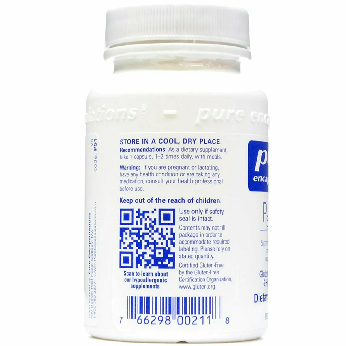 P5P 50 (activated B-6) by Pure Encapsulations