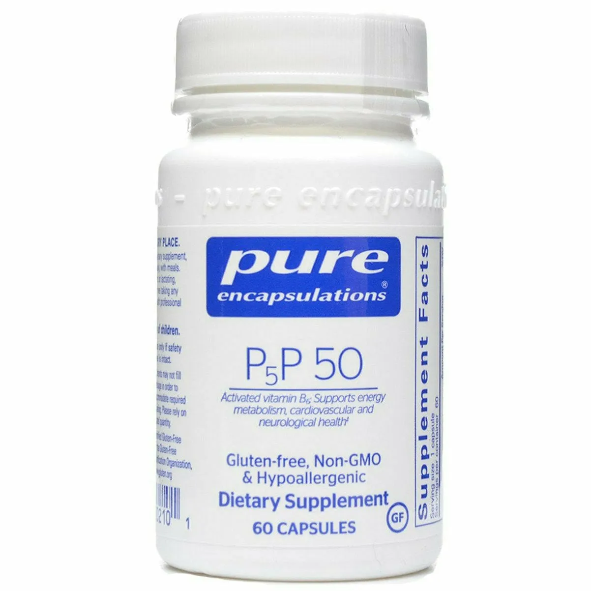 P5P 50 (activated B-6) by Pure Encapsulations