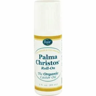 Palma Christos Roll-On Castor Oil 3 oz By Baar Products