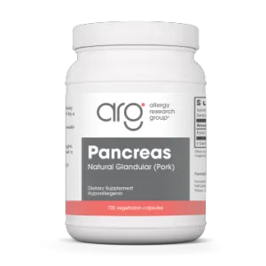 Pancreas Pork 720 vcaps by Allergy Research Group