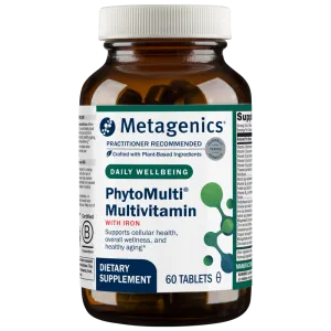 PhytoMulti Multivitamin with Iron 60 Tablets by Metagenics