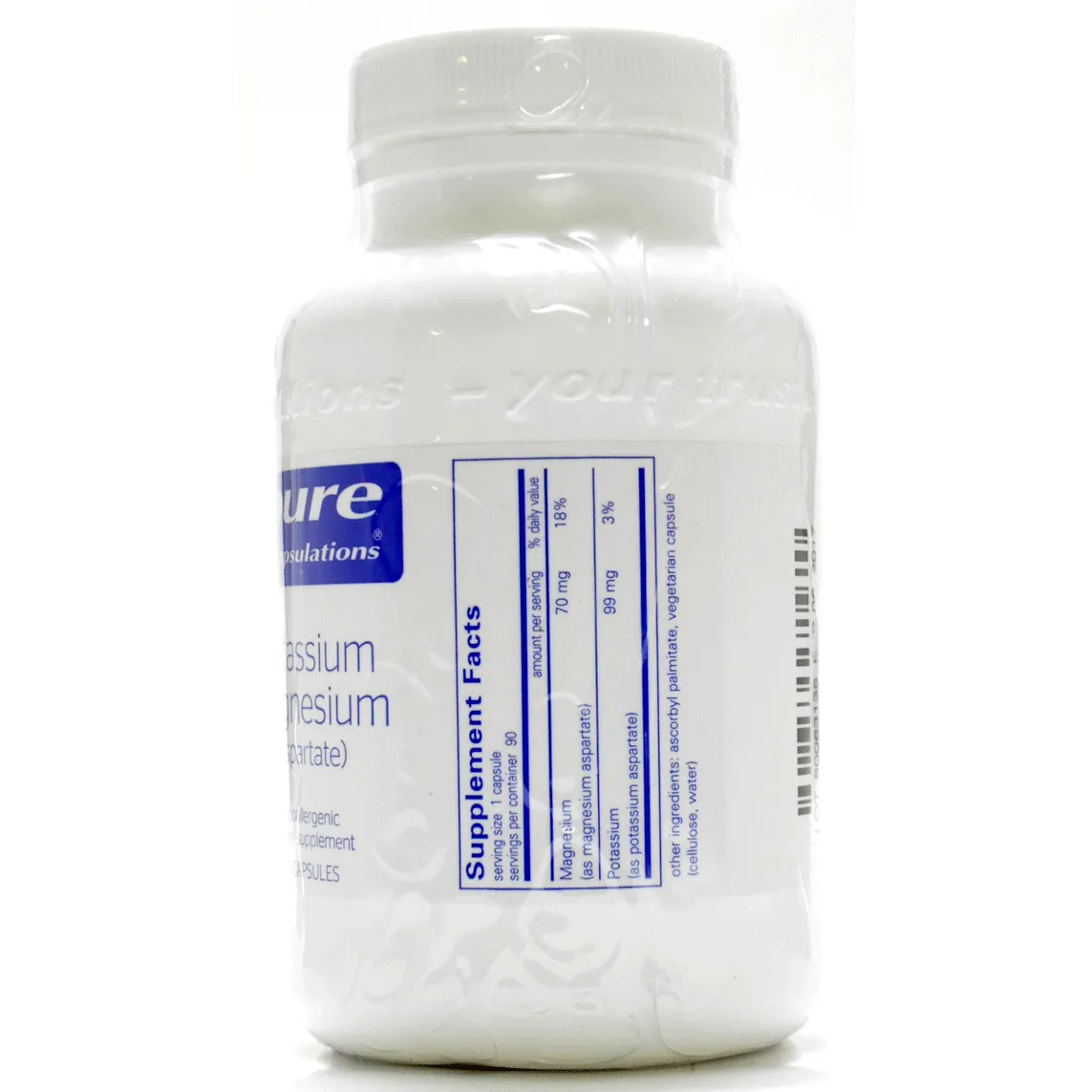Potassium Magnesium (aspartate) by Pure Encapsulations