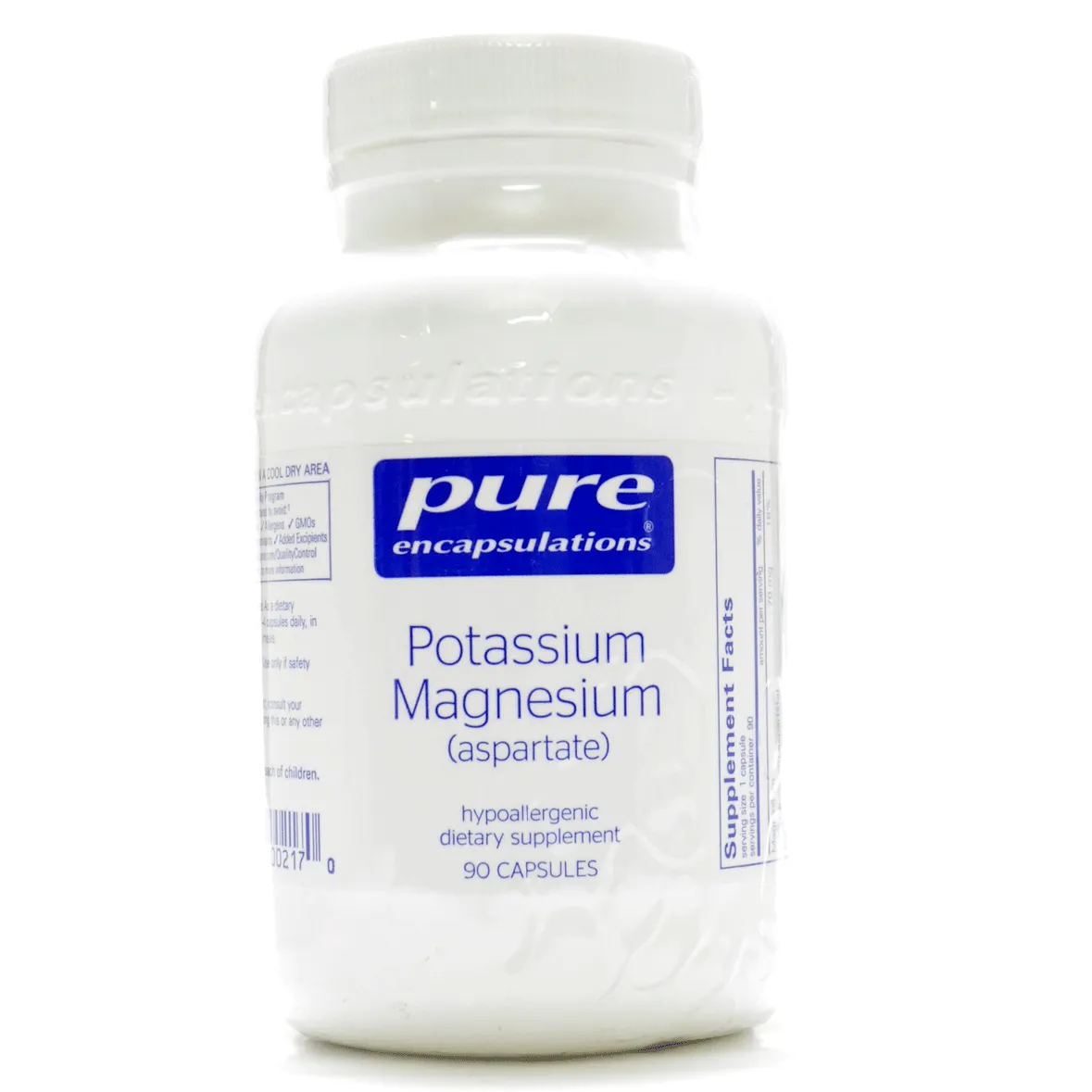 Potassium Magnesium (aspartate) by Pure Encapsulations