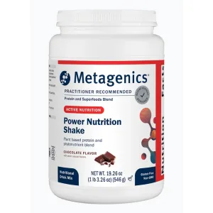 Power Nutrition Shake Chocolate 14 Servings by Metagenics