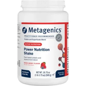 Power Nutrition Shake Mixed Berry 14 Servings by Metagenics