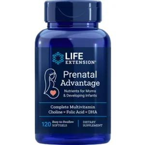Prenatal Advantage 120 softgels by Life Extension