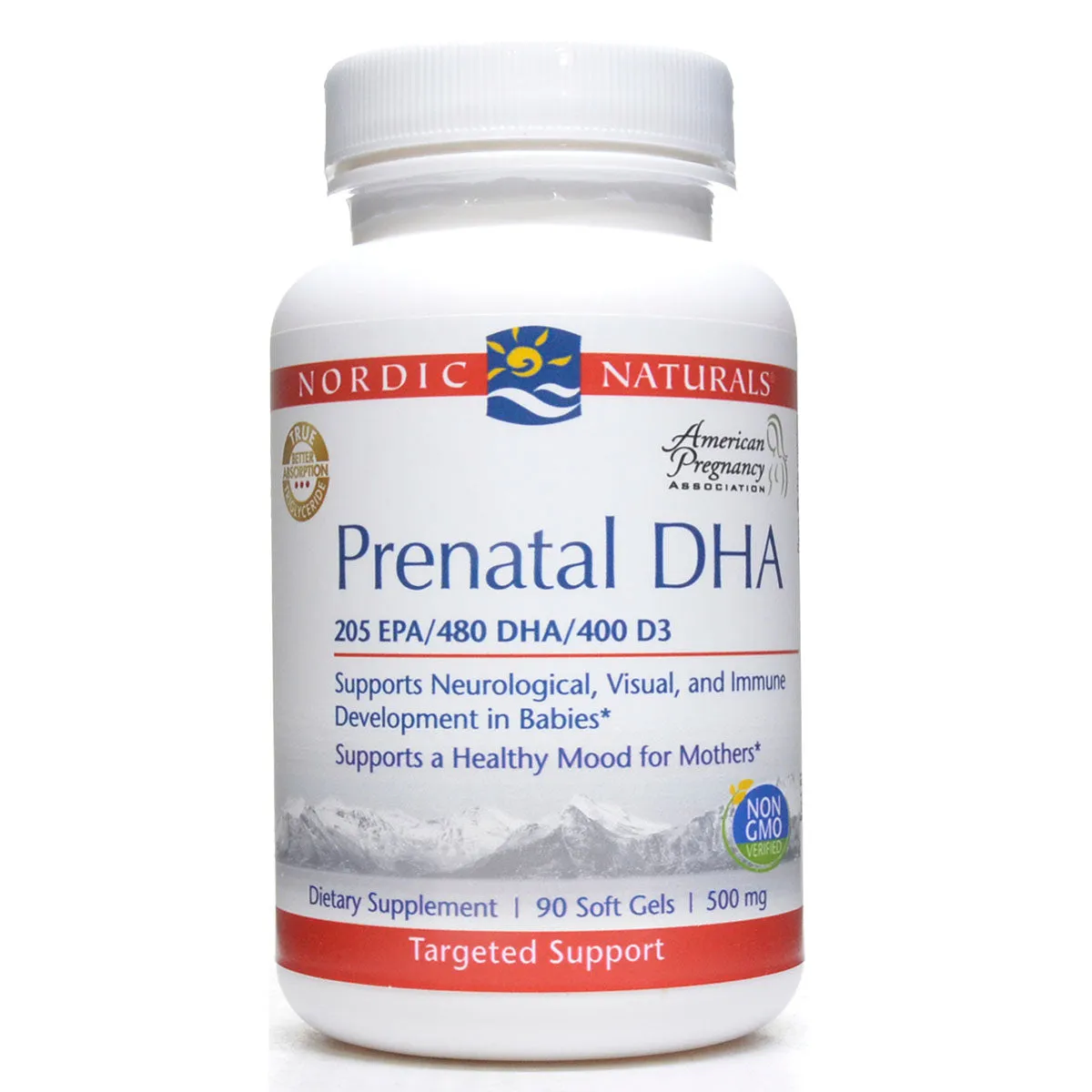 Prenatal DHA 500 mg 90 gels by Nordic Naturals