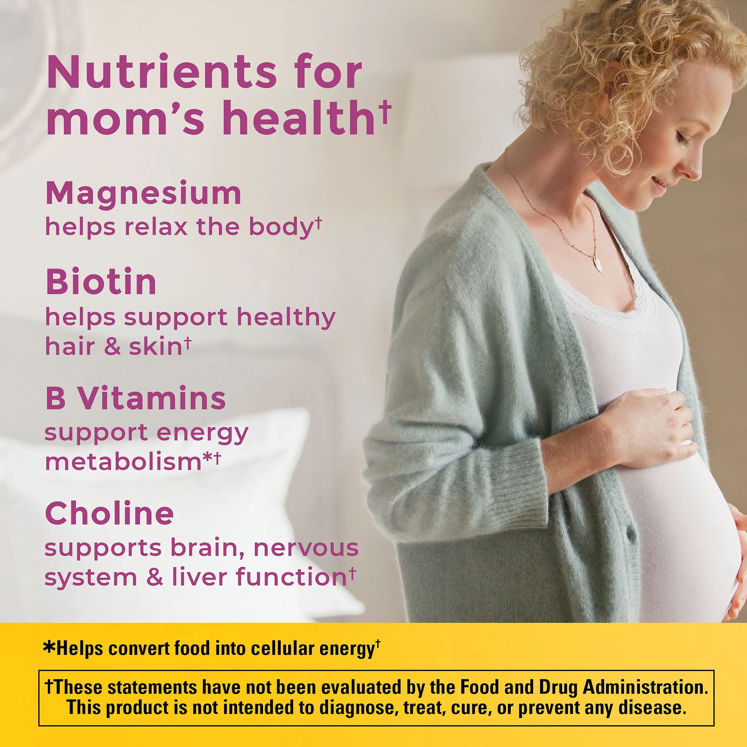 Prenatal Folic Acid   DHA   Choline Gummies