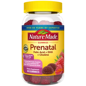 Prenatal Folic Acid   DHA   Choline Gummies