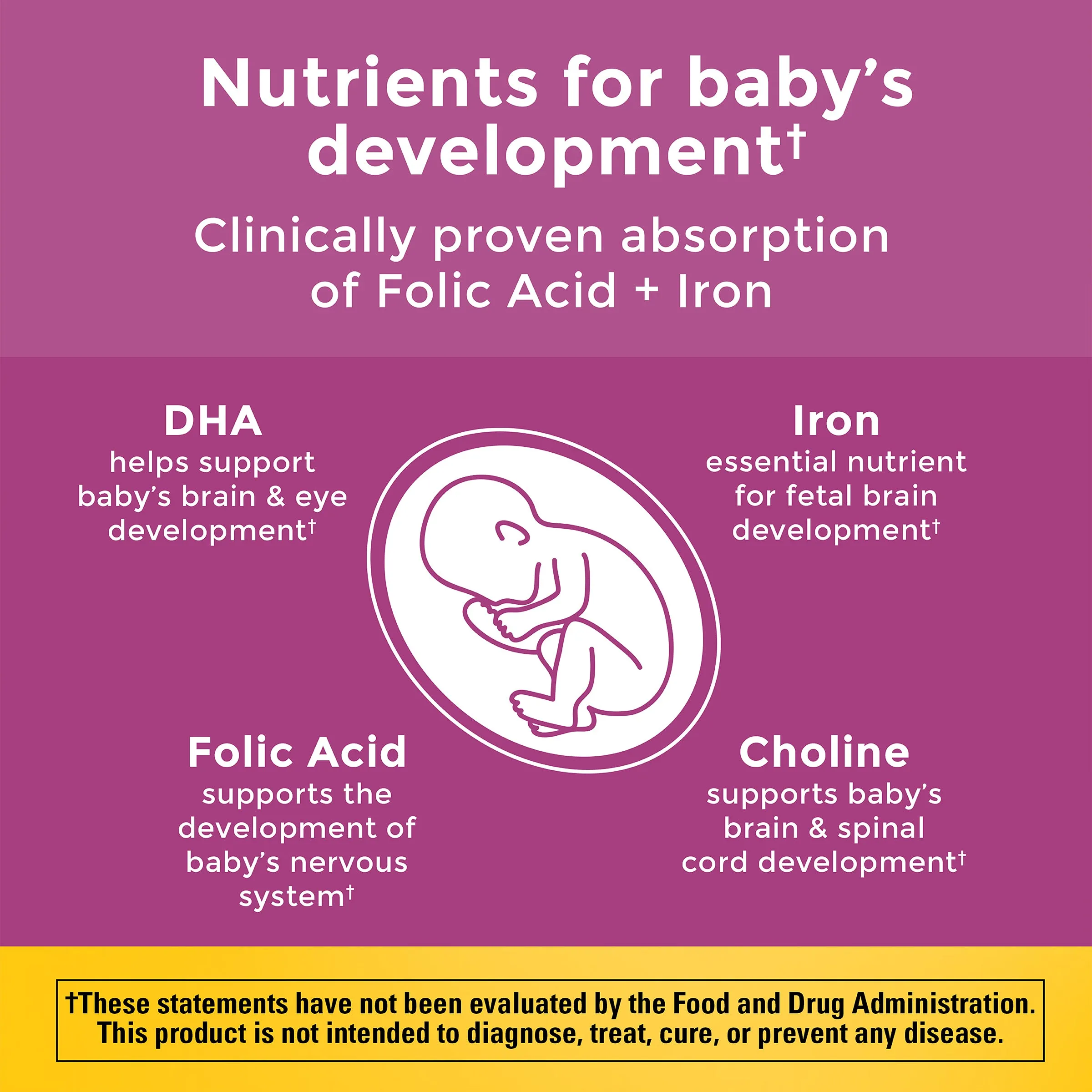 Prenatal Multivitamins   Choline Capsules